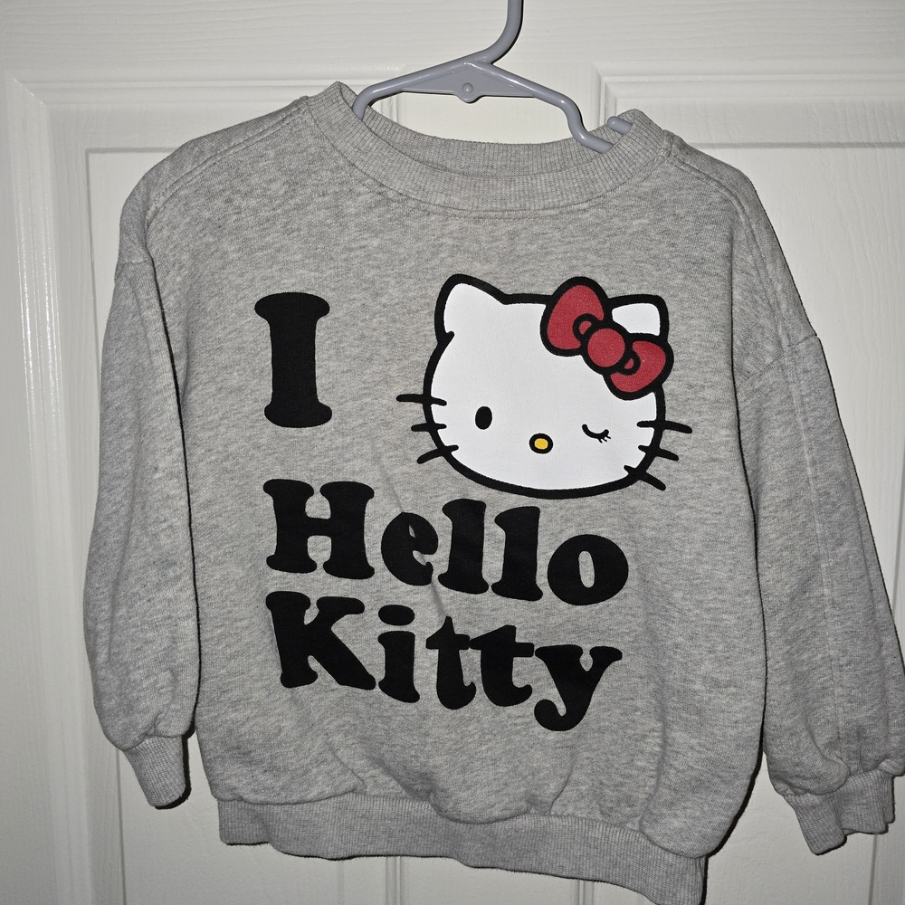 Hello Kitty Gray Kids Sweatshirt